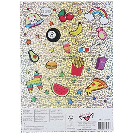Fashion Angels 1000+ Ridiculously Cute Kids - Craft Scrapbooks, Planners, Gifts 40-Page Sticker Book Kids Ages 6+ Up