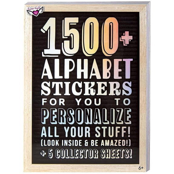 Fashion Angels 1500+ Alphabet Sticker Book