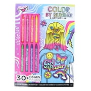 Fashion Angels Color By Number & Activity Set-30+ Pages & Crayons Ages 6