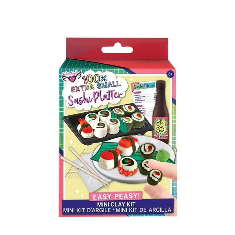 Sushi Platter Mini Clay Kit - Cheeky Monkey Toys