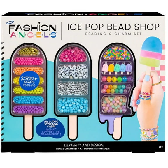 Fashion Angels Ice Pop Bead Shop Jewelry Making Kit