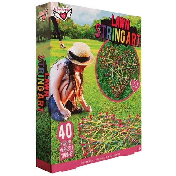 Fashion Angels Lawn String Art Kit (12297) Outdoor Activity for Kids Ages 8 and up
