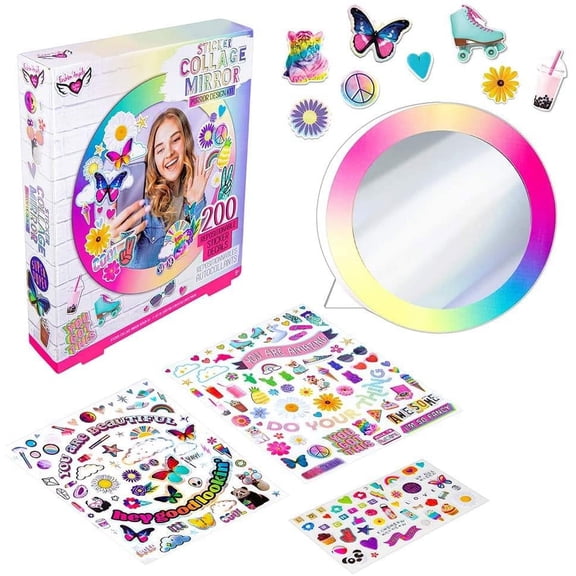Fashion Angels Sticker Collage Mirror Design Set