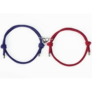 LINRONG Fashion Attractive Jewelry Beautiful Elegant Creative Versatile Link Chain Bangle Bracelet Couple Heart Magnetic Bracelets 02