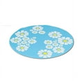 thumbnail image 1 of Fashion Automatic 1.6L Flower Style Dog Cat Kitten Water Drinking Pet Fountain Pet Bowl Drink Dish Filter Orange/Blue/Green, 1 of 1