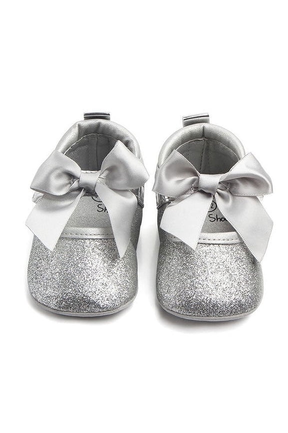 Fashion Baby Girl shoes Soft Sole Bling Bowknot