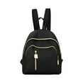 thumbnail image 1 of Fashion Backpack for Women, Small Cute Backpack Purse Lightweight Casual Daypack Backpack for Travel Mini Backpacks for Ladies College Work,10.6 Inch, Black, 1 of 6