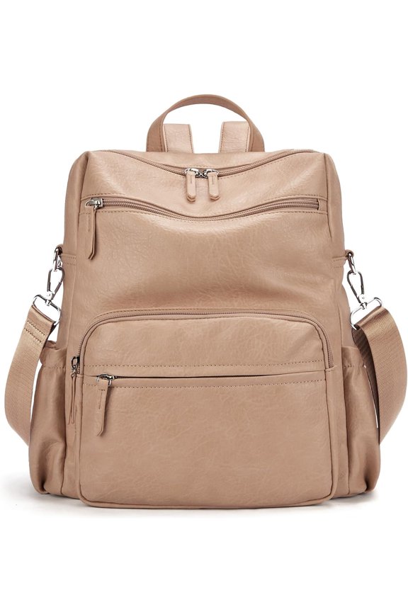 Fashion Backpack for Women Soft Leather Backpack Purse for Ladies Travel Daypacks Bags -