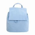 thumbnail image 1 of Fashion Backpacks New Canvas Bag Schoolbag Simple Drawstring Large Capacity Backpack Tide,College style sports backpack for women(blue), 1 of 5