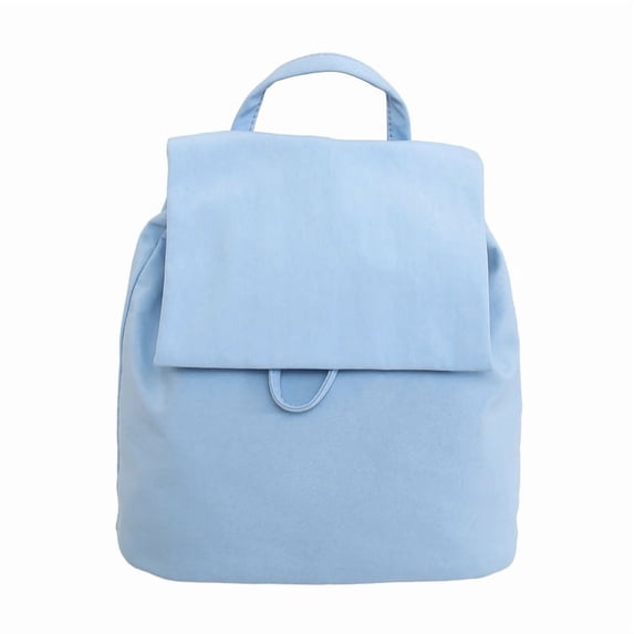 Fashion Backpacks New Canvas Bag Schoolbag Simple Drawstring Large Capacity Backpack Tide,College style sports backpack for women(blue)