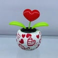 thumbnail image 1 of Fashion Balcony Gifts Animated Bobbleheads Dancer Solar Dancing Swinging Flower Auto Interior Accessories Car Dashboard Decoration A, 1 of 8