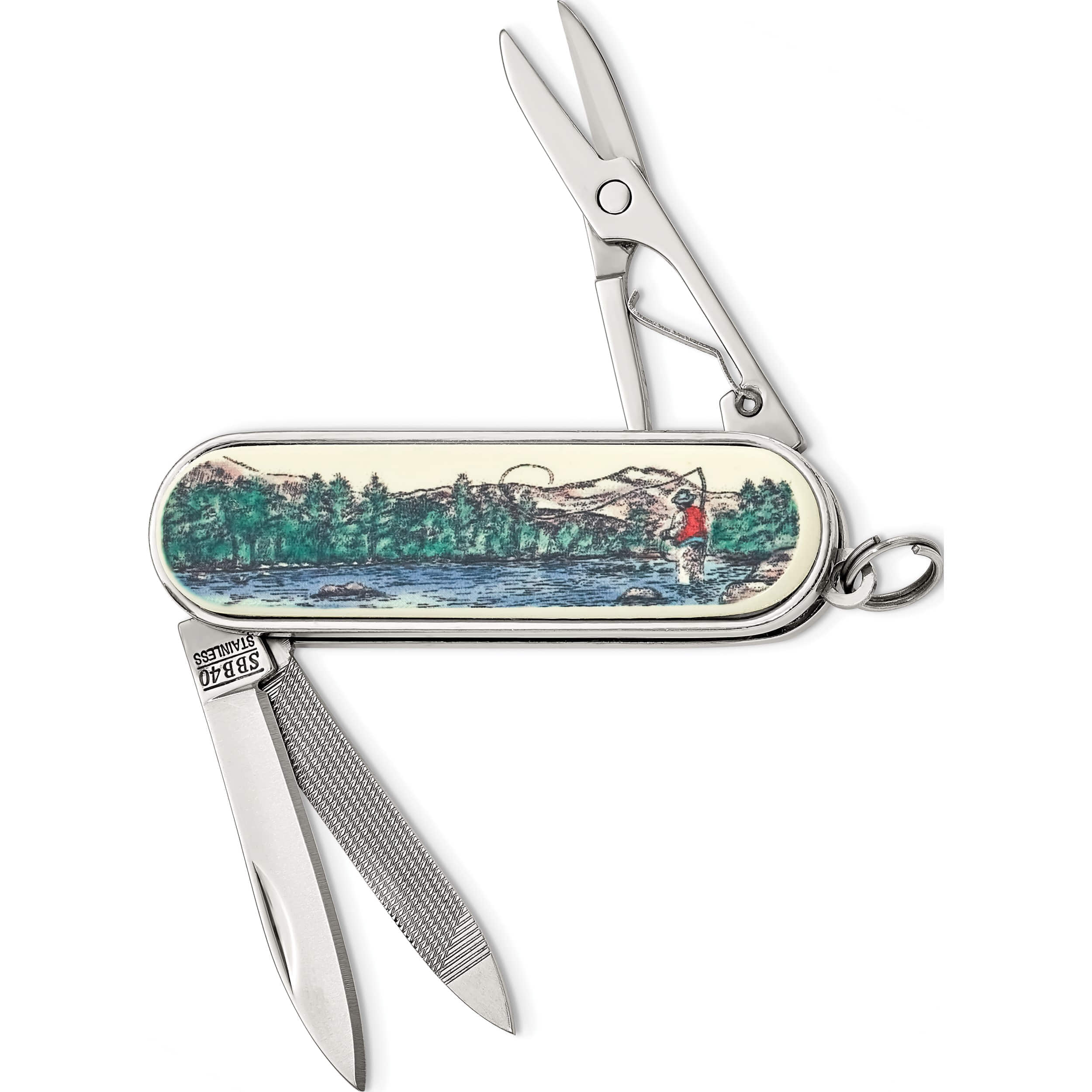 Fashion Barlow Designs Color Fisherman Multifunction Knife