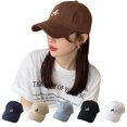thumbnail image 1 of Fashion Baseball Hat - Embroidery Letter Print Caps for Women Girls, 1 of 8