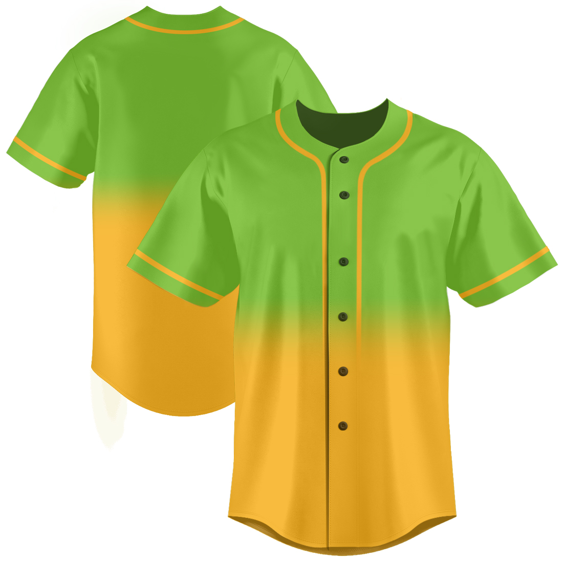 Men's Longline Hip Hop T-Shirt - Reflective Scallop Hem, Light Green, 4X-Large Big & Tall, 95% Cotton 5% Spandex