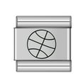 thumbnail image 1 of Fashion Basketball Football Rugby Sports Italian Charm Links Bracelet Women Men Stainless Steel Making Jewelry, 1 of 3