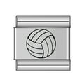 thumbnail image 1 of Fashion Basketball Football Rugby Sports Italian Charm Links Bracelet Women Men Stainless Steel Making Jewelry, 1 of 3