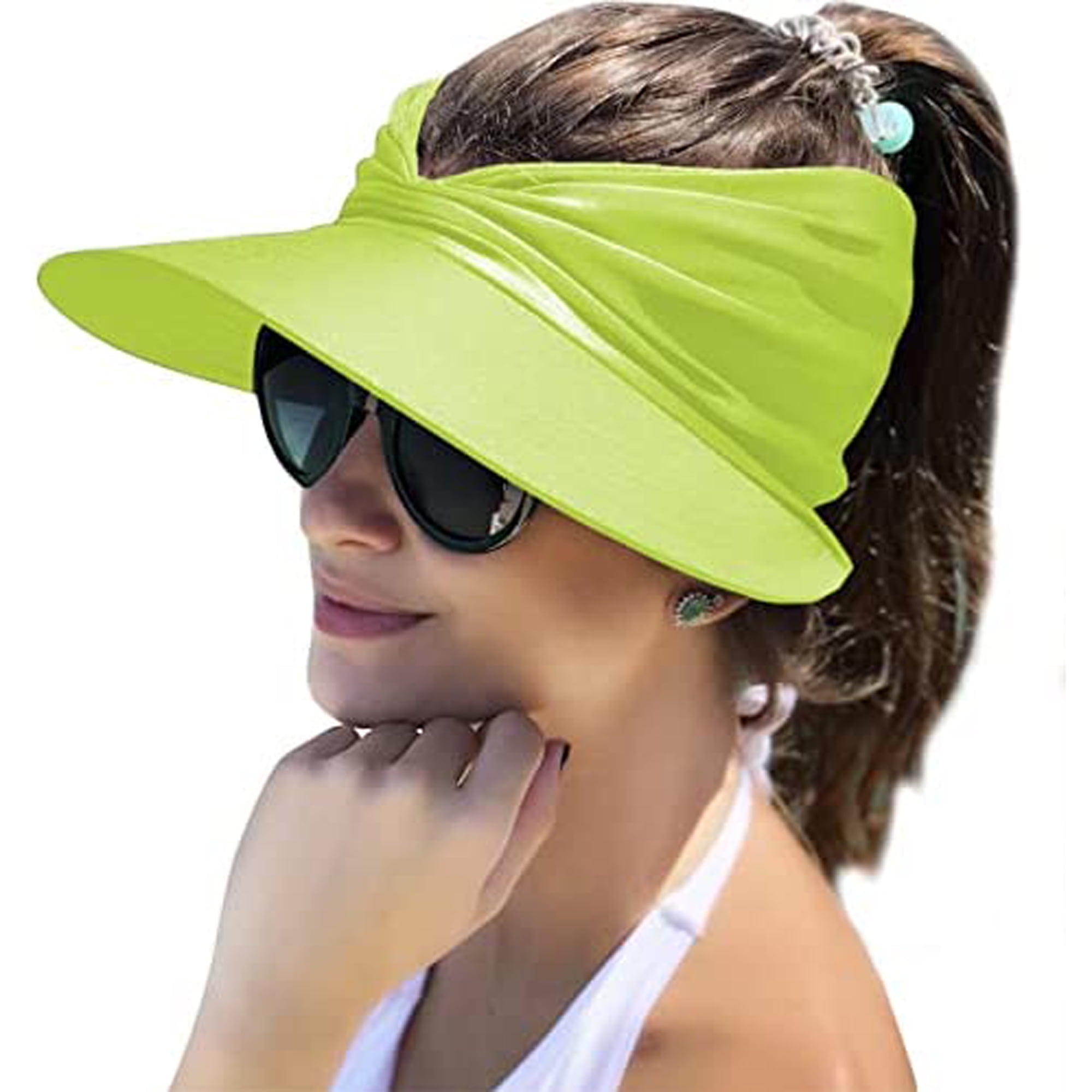 Fashion Beach Summer Wide Brim Visor Hat Sun Protection Hat Light