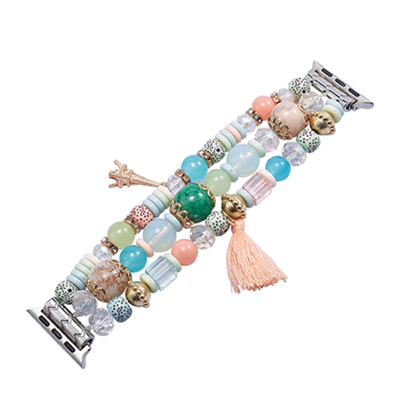 Fashion Beaded Bands For Apple Watch 38mm 40mm 41mm, for iWatch Series