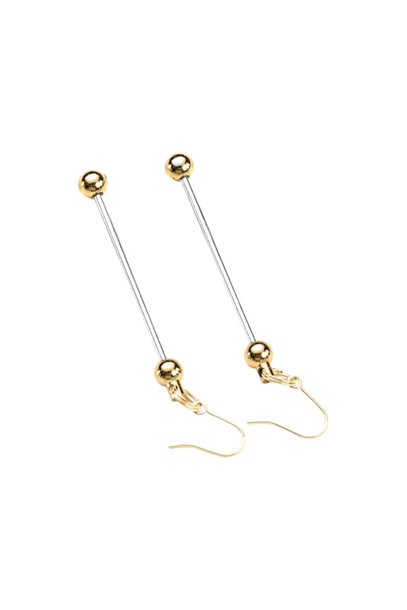 Fashion Beaded Earring Beadable Handmade Dangle Earrings Crafting Blanks Pendant Charm Jewelry Findings Making