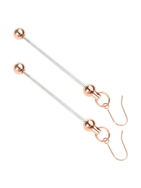 Fashion Beaded Earring Beadable Handmade Dangle Earrings Crafting Blanks Pendant Charm Jewelry Findings Making