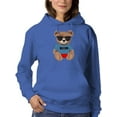 thumbnail image 1 of Fashion Bear Cool Boy Hoodie Women -Image by Shutterstock, Female Large, 1 of 4