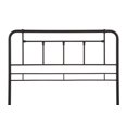 thumbnail image 1 of Fashion Bed Group B12484 4 x 6 Baldwin Headboard Upholstered, Textured Black - Full Size, 1 of 7