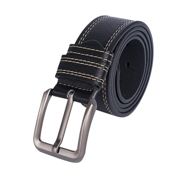 Fashion Belts for Women Dresses Formal Fashion Leather Strap Leather Belts with Gold Buckle for Women Silver Buckle Women Skinny Belts for Dress Pants Women Thin Belts for Dress Pants,Black