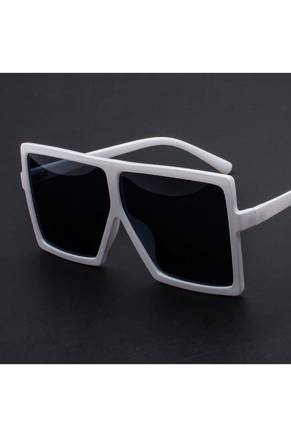 Fashion Big Frame Sunglasses for Men and Women, HD High Definition Lenses, Durable PC Frame and Lenses, 149mm Temple Length, 63mm Lens Width, Lightweight and Comfortable Design