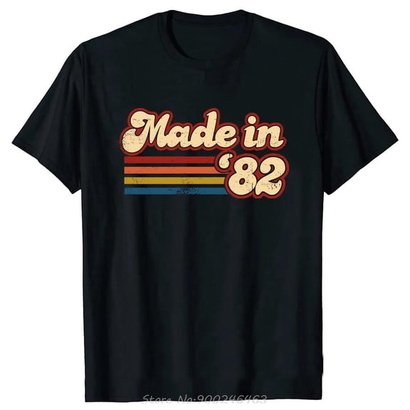 Fashion Birthday Gift for Men T-shirt Vintage Made in 1985 40th Birthday 40 Years Old Tops Summer Streetwear Short Sleeve Tees