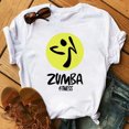 thumbnail image 1 of Fashion Black Women's T Shirt Clothes Fitness Dance Letters Graphic T Shirt Sports Gymnastics Short Sleeve T Shirt Tops-L1649-14-XXL, 1 of 7
