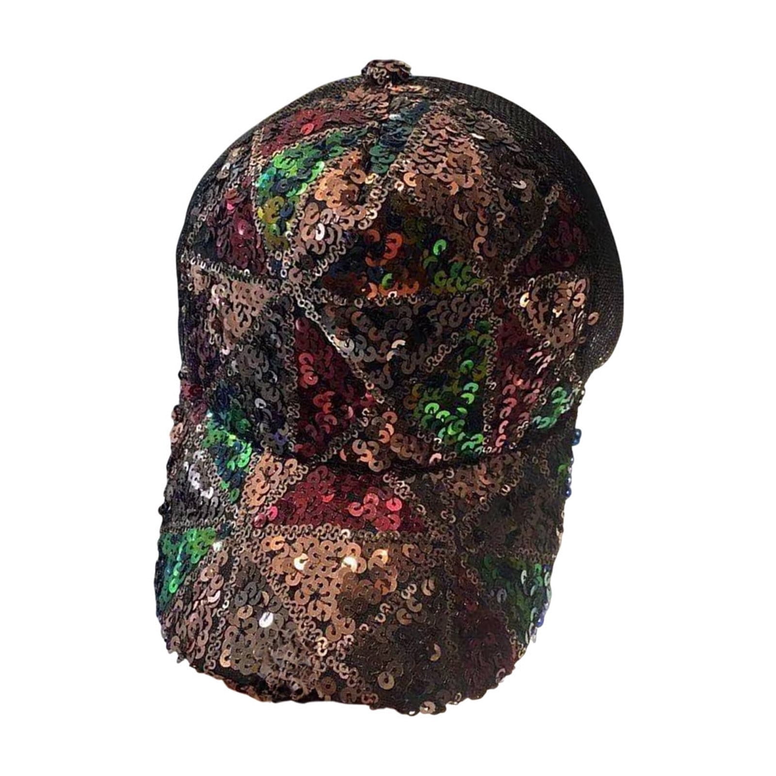 Fashion Bling Baseball Cap Hat, Embellished with Crystal 
