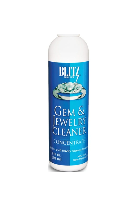 Fashion Blitz 8Oz Gem And Jewelry Cleaner Concentrate Bottle (1.75 X 1.75) Made In United States gm496