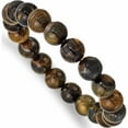 thumbnail image 1 of Fashion Blue And Yellow Tiger\\'s Eye Agate Beaded Stretch Bracelet Made In China -Jewelry By Sweet Pea, 1 of 6