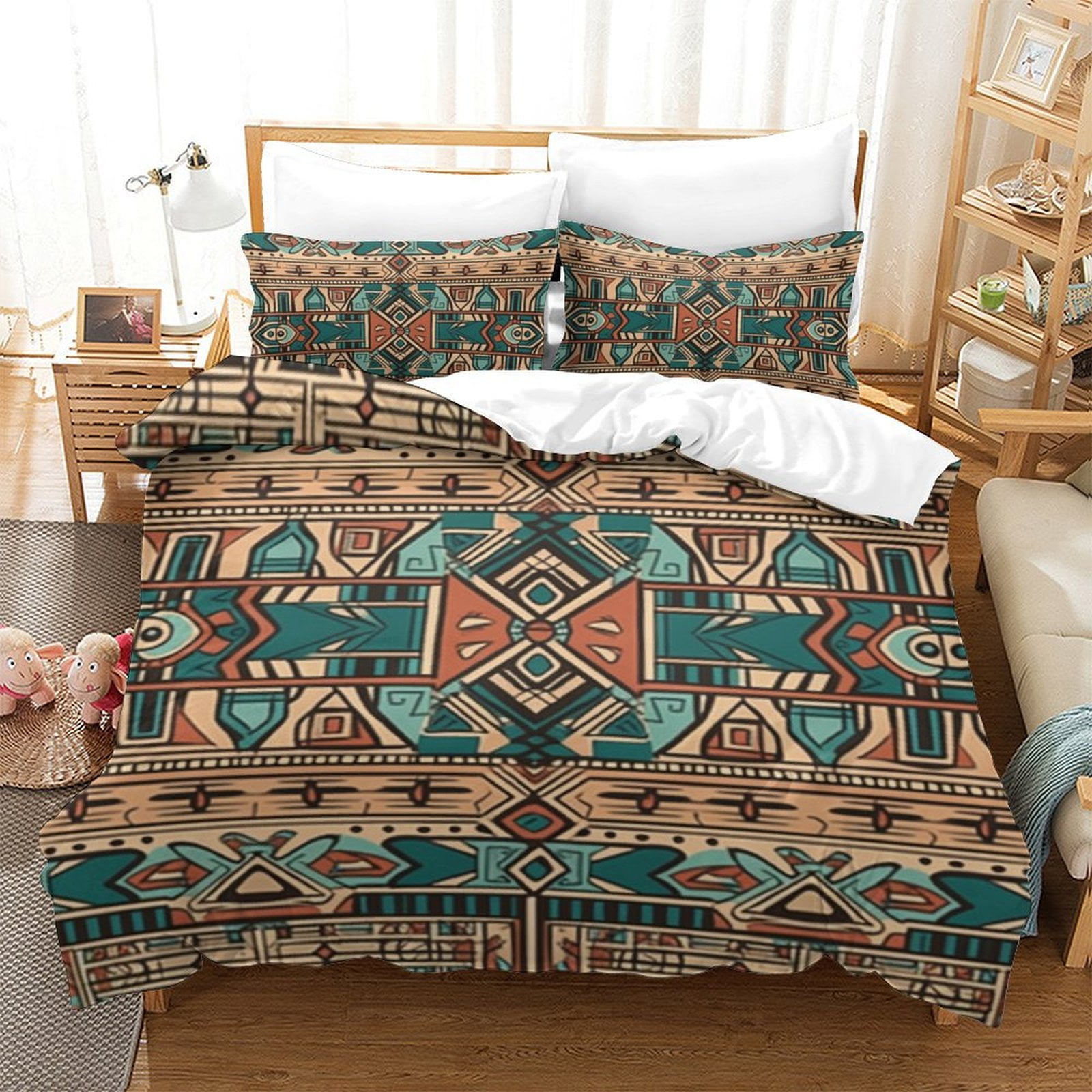 Fashion Bohemian Style Quilt Cover Set Duvet Cover Pillowcase Teenager
