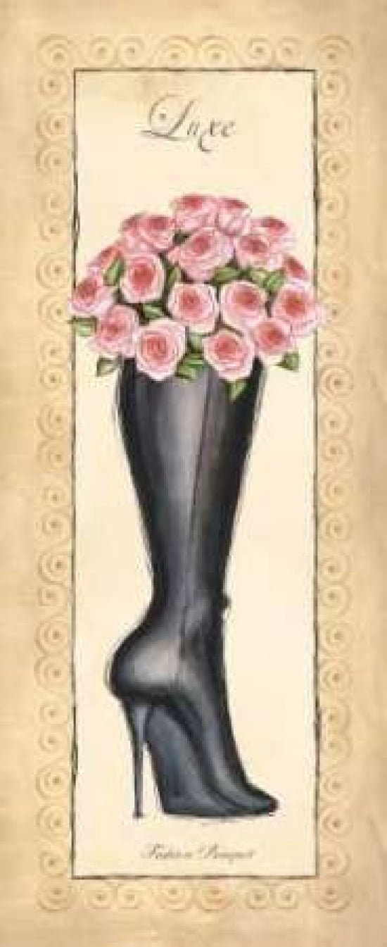 Fashion Bouquet I Canvas Art - Andrea Laliberte (10 x 20)