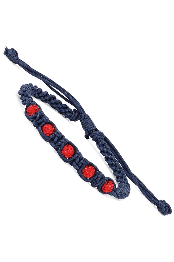 Fashion Bracelet Adjustable & Stretch Wrap Crystal mm in Swarovski Macrame