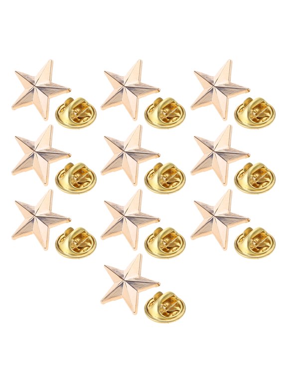 Fashion Brooches High-end Little Star Badge For Blouses Five-pointed Jewelry Star Collar Pin Brooch Shirt Lapel Pin