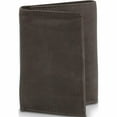 thumbnail image 1 of Fashion Brown Leather Trifold Wallet Made In India -Jewelry By Sweet Pea, 1 of 6