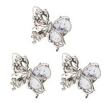 Fashion Butterfly Waist Tightener Clip Set Of 3 Waist Adjusting Pin For Loose Jeans Pants Waist Fitness Pin Decoration