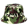 thumbnail image 1 of Fashion Camouflage Sun Block Bucket Hat Outdoor Breathable Hiking Fishing Cap, 1 of 7