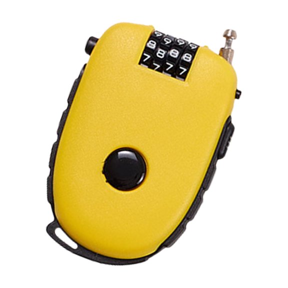 Fashion Cartoon Cow Combination Lock Weather Resistant Combination Lock for Daily Commutes