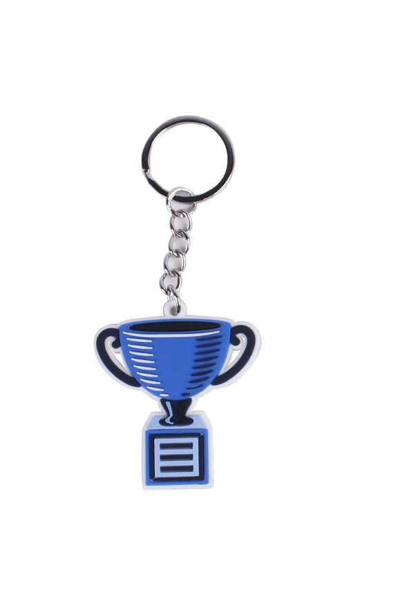 Fashion Cartoon Ice Hockey Pendant Keychain Simple Charm Keychain Simple Bag Pendant Winter Sports Keyring for Men Women