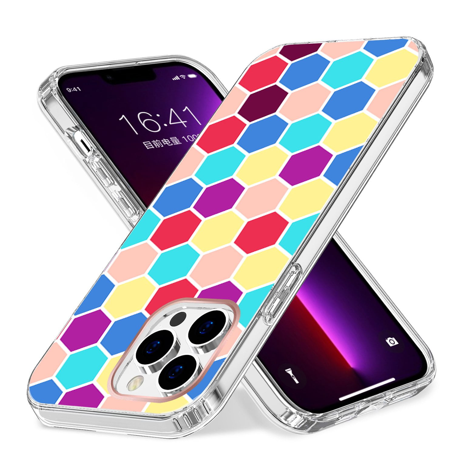 Jaholan Cover iPhone 14 Pro Max Custodia Marmo Design Silicone Gomma TPU Ultra Leggera Chiaro Flessibile Sottile Molle Cover per iPhone 14 Pro Max 2022 6.7 Rose Gold