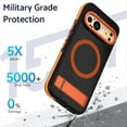 thumbnail image 1 of Fashion Case with Holder Stander Kickstand Drop Resistant Shockproof Case For Google Pixel 9 Pro XL (6.8inch), 1 of 11