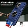 thumbnail image 1 of Fashion Case with Holder Stander Kickstand Drop Resistant Shockproof Case For iPhone 14 Pro Max, 1 of 7