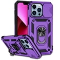 thumbnail image 1 of Fashion Case with Holder Stander Kickstand Drop Resistant Shockproof Case For iPhone 15 Pro Max, 1 of 7