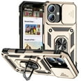 thumbnail image 1 of Fashion Case with Holder Stander Kickstand Drop Resistant Shockproof Case For iPhone 16 (6.1inch), 1 of 8
