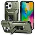 thumbnail image 1 of Fashion Case with Holder Stander Kickstand Drop Resistant Shockproof Case For iPhone 16 Pro (6.3inch), 1 of 7