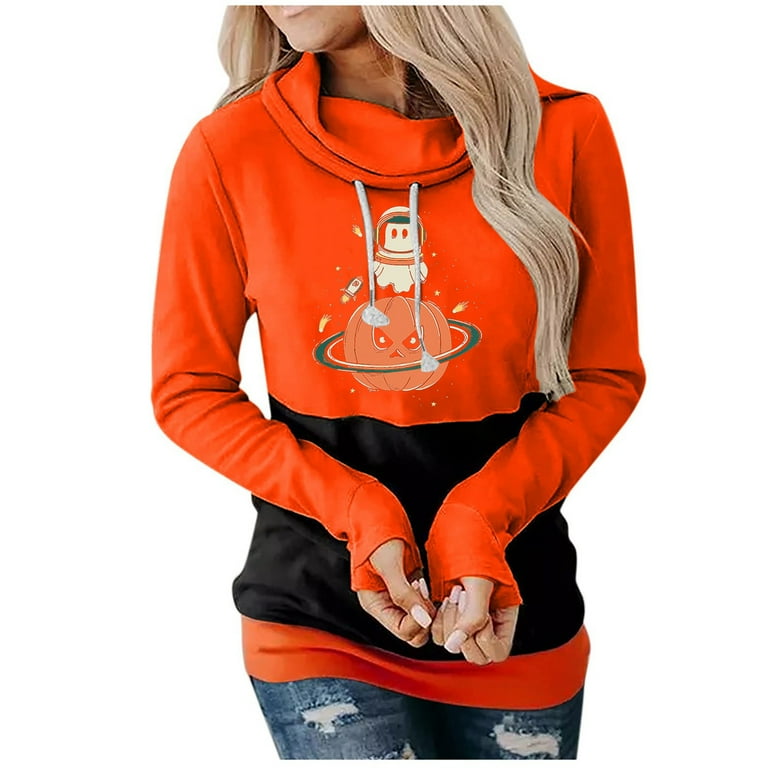 Orange discount ladies hoodies