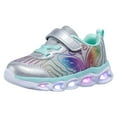 thumbnail image 1 of Fashion Casual Led Shoes Flashing Light Up Sneakers Running Shoes for Toddler Girls(size: 5-13), 1 of 7